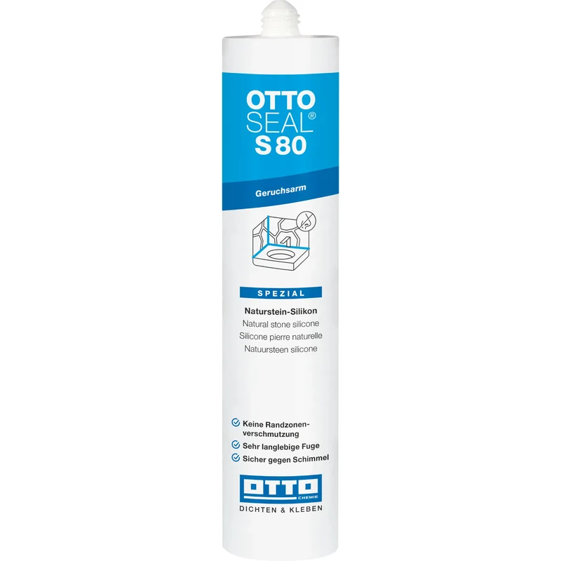 OTTOSEAL S 80 – geruchsarmes Silikon für Naturstein